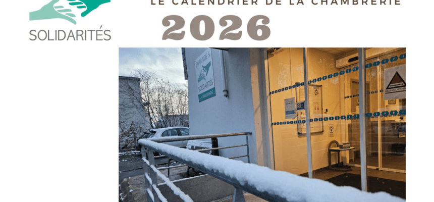 Un calendrier 2026 pas comme les autres, et « fait maison »…