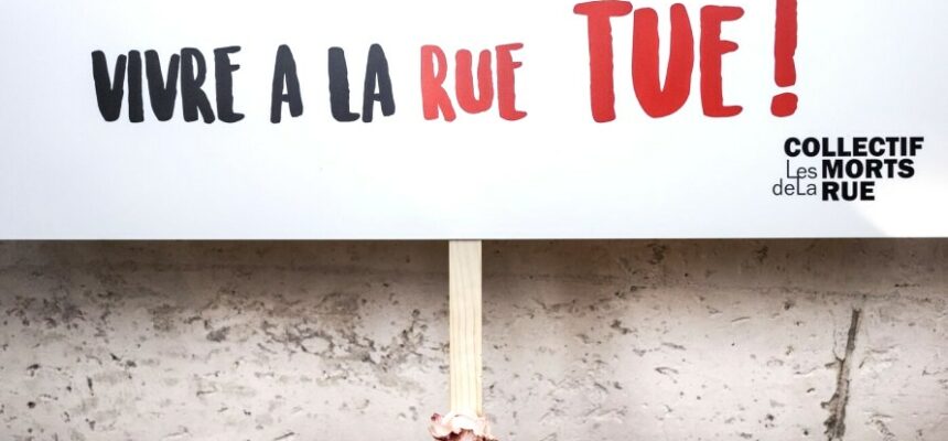 Toujours plus de « morts de la rue » en France