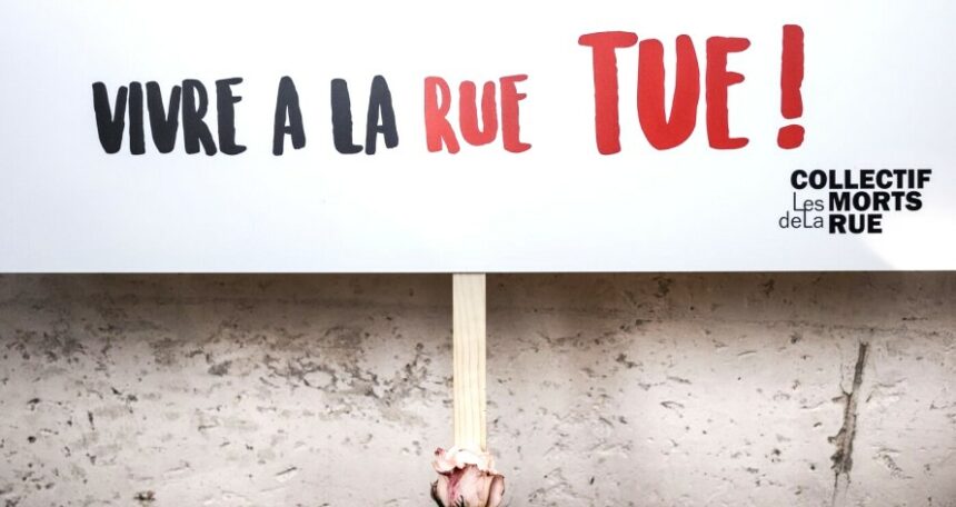 Toujours plus de « morts de la rue » en France