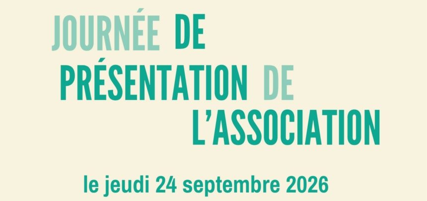 Venez nous visiter en septembre !
