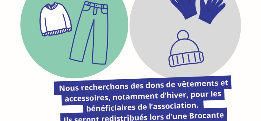 Appel aux dons pour brocante solidaire