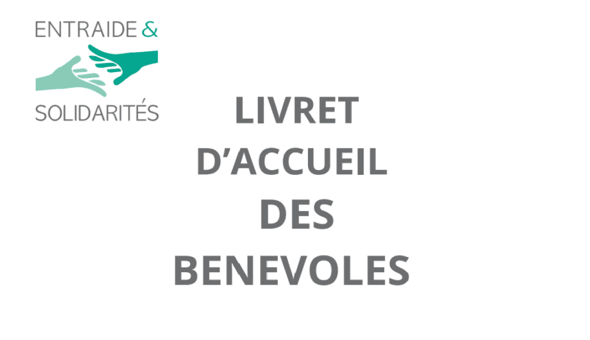 Livret d&rsquo;accueil des bénévoles