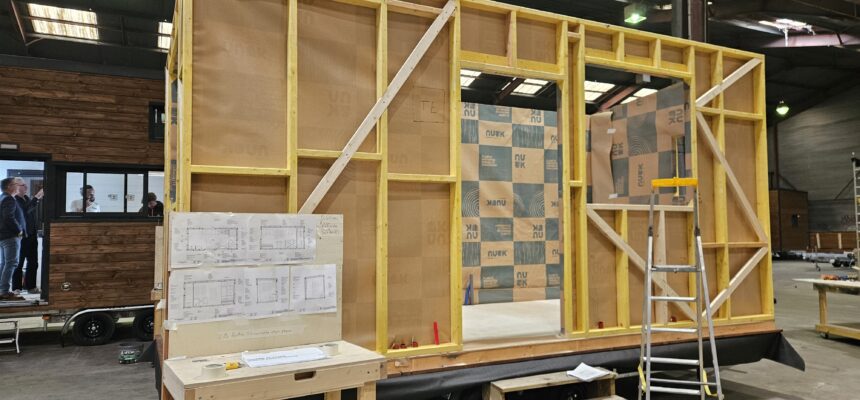 Nouvelle tiny house en cours