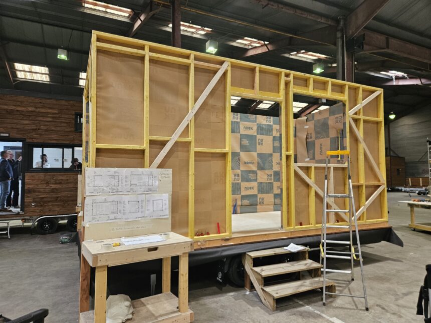Nouvelle tiny house en cours