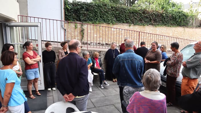 Les administrateurs en visite à Chinon