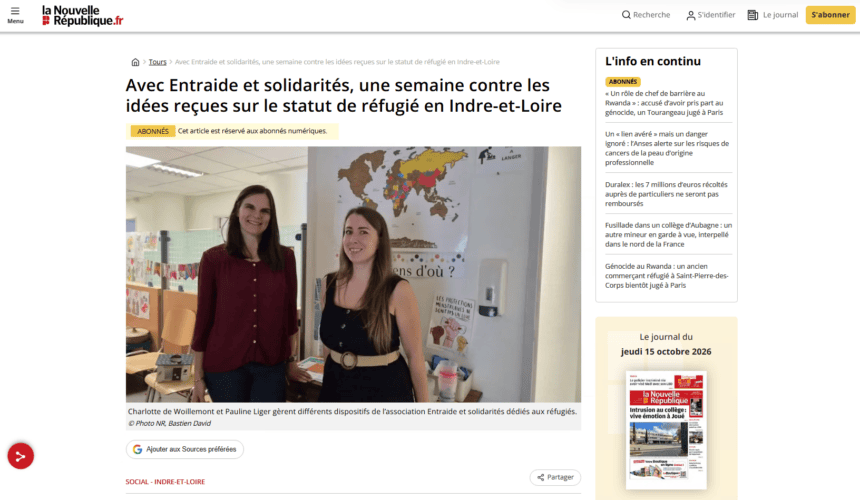 Semaine de l’intégration : les collègues dans la Nouvelle République