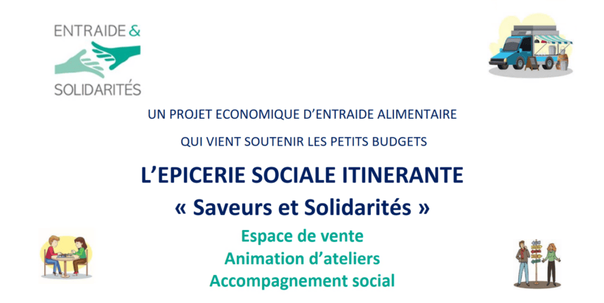 L’épicerie solidaire itinérante « Saveurs et Solidarités » reprend ses tournées !