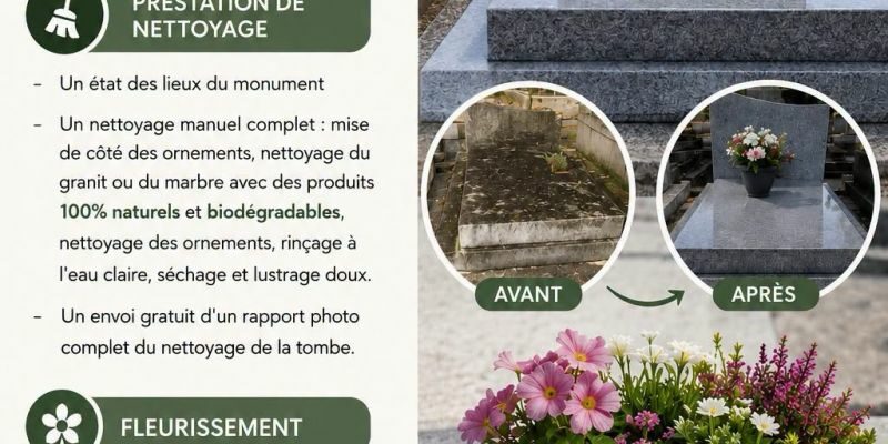 À l’approche de la Toussaint, redonnez de l&rsquo;éclat aux sépultures de vos proches tout en soutenant l’emploi local !